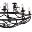 Люстра Searchlight CARTWHEEL 8912-12BK, изображение 2