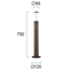 Уличный фонарь Viokef CAVO 4036802, изображение 2