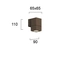 Настенный уличный светильник Viokef PAROS 4053602, изображение 2