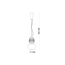 Підвісний світильник Italux PND-98374-18W-GD Eris Led 1x18W 3000K 2235Lm IP20 Gold, зображення 2