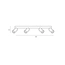 Спот Italux SPL-23436-4-BK Nesto GU10 4x10W IP20 Bk, зображення 3