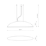 Подвесной светильник Nowodvorski 10322 Canoe E27 5x40W IP20 Bl, изображение 6