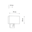 Бра Nowodvorski 9218 Hotel E27 1x60W IP20 Chrom, зображення 2