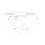 Трековый светильник Nowodvorski 10384 Profile Tinos Led 1x30W 3000K 2500Lm IP20 Bl, изображение 4