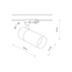Трековый светильник Nowodvorski 10398 CTLS Tinos LED 1x30W 3000K 2600Lm IP20 Bl, изображение 7