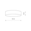 Стельовий світильник Nowodvorski 10416 Lid Round Led 1x25W 4000K 2000Lm IP20 Bl, зображення 5