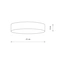 Потолочный светильник Nowodvorski 10417 Lid Round Led 1x35W 4000K 3150Lm IP20 Bl, изображение 5