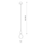Подвесной светильник Nowodvorski 6403 Silicone E27 1x60W IP20 Wh, изображение 2