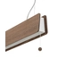 Подвесной светильник Nowodvorski 7522 Oslo led T8LED 1x16W 3000K 2300Lm IP20 Brown, изображение 4
