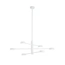 Подвесной светильник Nowodvorski 7942 Orbit GX53 6x8W IP20 Wh, изображение 3