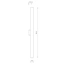 Светильник Nowodvorski 8120 Ice tube led LED 1x18W 4000K 1750Lm IP44 Chrom, изображение 4