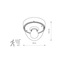 Світильник вуличний Nowodvorski 7975 Nook E27 1x10W IP44 Bl, зображення 5