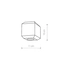 Абажур Nowodvorski 8425 Cameleon Geometric B GU10 Gray, изображение 2