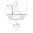 Точечный светильник Nowodvorski 8370 Delta GU10 1x15W IP54 Bl, изображение 4