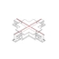 Соединитель Nowodvorski 8680 Ctls Recessed Power X Connector IP20 Bl, изображение 2
