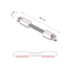 З'єднувач Nowodvorski 8700 Ctls Power Flex Connector Bl, зображення 3
