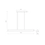 Підвісний світильник Nowodvorski 8252 CL Q LED PRO LED 1x31W 4000K 1975Lm IP20 Bl, изображение 9