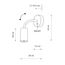 Бра Nowodvorski 9068 Eye flex GU10 1x10W IP20 Bl, изображение 6