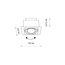 Точечный светильник Nowodvorski 9575 Downlight GU10, ES111 1x15W IP20 Wh, изображение 2