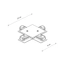 З'єднувач Nowodvorski 8837 Profile recessed x-connector IP20 Bl, зображення 2