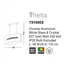 Светильник подвесной Thelta Nova Luce 7310602, изображение 4