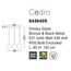 Светильник подвесной Cendro Nova Luce 8436405, изображение 4