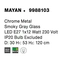 Світильник підвісний MAYAN Nova Luce 9988103, зображення 6