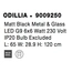 Світильник підвісний ODILLIA Nova Luce 9009250, зображення 6