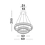 Светильник подвесной AURELIA Nova Luce 9333077, изображение 6