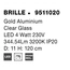Світильник підвісний BRILLE Nova Luce 9511020, зображення 6