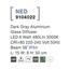 Стовпчик Nova Luce NED 9104022, зображення 3