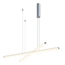Подвесной светильник KLOODI KD-JL 2 1200/1200 46W 4К ALU