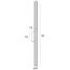Бра MAXlight FAYETTE W0368, 91СМ, изображение 3