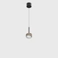 SOL MINI P, D75mm, H135mm, 7W LED, 24º, 3000K, IP20, чорний/sahara beige (03.7530.7.930.BK/SBG)