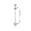 SOL MINI P NANO, D75mm, H135mm, 7W LED, 24°, 4000K, IP20, чорний/diamond black (03.7531.7.940.BK/DB), изображение 2