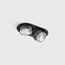 SOL IN MINI X2, L206mm, W111mm, H50mm, LED 2x7W, 4000K, чорний/diamond black (01.7522.14.940.BK/DBG)