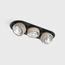 SOL IN MINI X3, L301mm, W111mm, H50mm, LED 3x7W, 3000K, чорний/sahara beige (01.7523.21.930.BK/SBG)