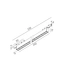 PICO_LINE COMFORT OUT 292, L292mm, W10mm, H18mm, LED 15W, 3000K, DIM, 24V, чорний (16.3011.15.930.BK.DIM), зображення 2