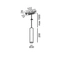 IN_RING TUB S P 200, D30mm, H200mm, LED 7W, 50º, 3000K, латунь (09.0320.8.930.BR), изображение 2
