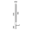 YARD 2. D30mm, H1200mm, 8W LED, 120º, 3000K, IP 65, графіт (08.6012.8.830.GR), изображение 2