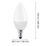 Eglo Bulb lightbulb E14 110169, зображення 5