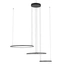 Люстра Nowodvorski Circolo Power 11648 LED 3x85W 3000K 3750Lm IP20 чорна