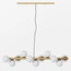 Люстра PikArt Brass&Glass 28183-2, изображение 8