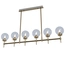 Люстра PikArt Brass&Glass 31104-8, зображення 4