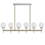 Люстра PikArt Brass&Glass 31104-6, изображение 6