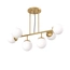 Люстра PikArt Brass&Glass 34870-3, изображение 2