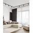 Комплект трекових світильників Goldlux 321633 Paris 2м GU10 6x10W IP20 1-фазний чорний, зображення 2