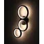 Бра, настінний світильник Goldlux 331038 Flamenco LED 1x23W 4000K 36000Lm IP20 чорний, изображение 5