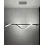 Підвісний світильник, люстра Goldlux 331076 Rumba LED 1x23W 4000K 3600Lm IP20 хром, зображення 2