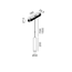 Підвісний світильник IN_LINE TUB S P 200, D30mm, H200mm, CREE LED 7W, 610Lm, 3000K, 50°, CRI>90, 48V, 2-х групний, Вкл./Викл., IP20, білий/чорний, зображення 2